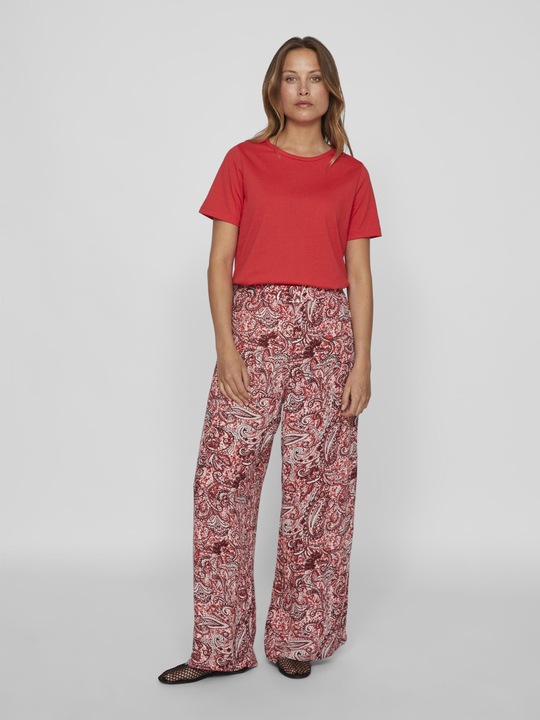 Produktbild Vila Gemusterte Hose mit weitem Bein (36)
