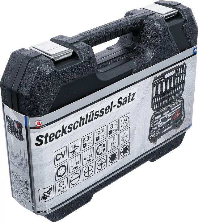 Actual product image BGS Socket spanner set (32 mm, 19 mm, 6 mm, 12 mm, 24 mm, 14 mm, 22 mm, 5.5 mm, 16 mm, 23 mm, 10 mm, 21 mm, 18 mm, 27 mm, 7 mm, 17 mm, 11 mm, 3 mm, 5 mm, 15 mm, 30 mm, 8 mm, 9 mm, 4.5 mm, 13 mm, 20 mm, 4 mm)