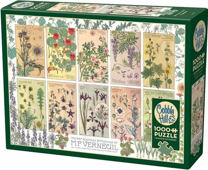 Actual product image Cobble Hill Puzzle 1000 pieces Botanicals by Verneuil (1000 pieces)