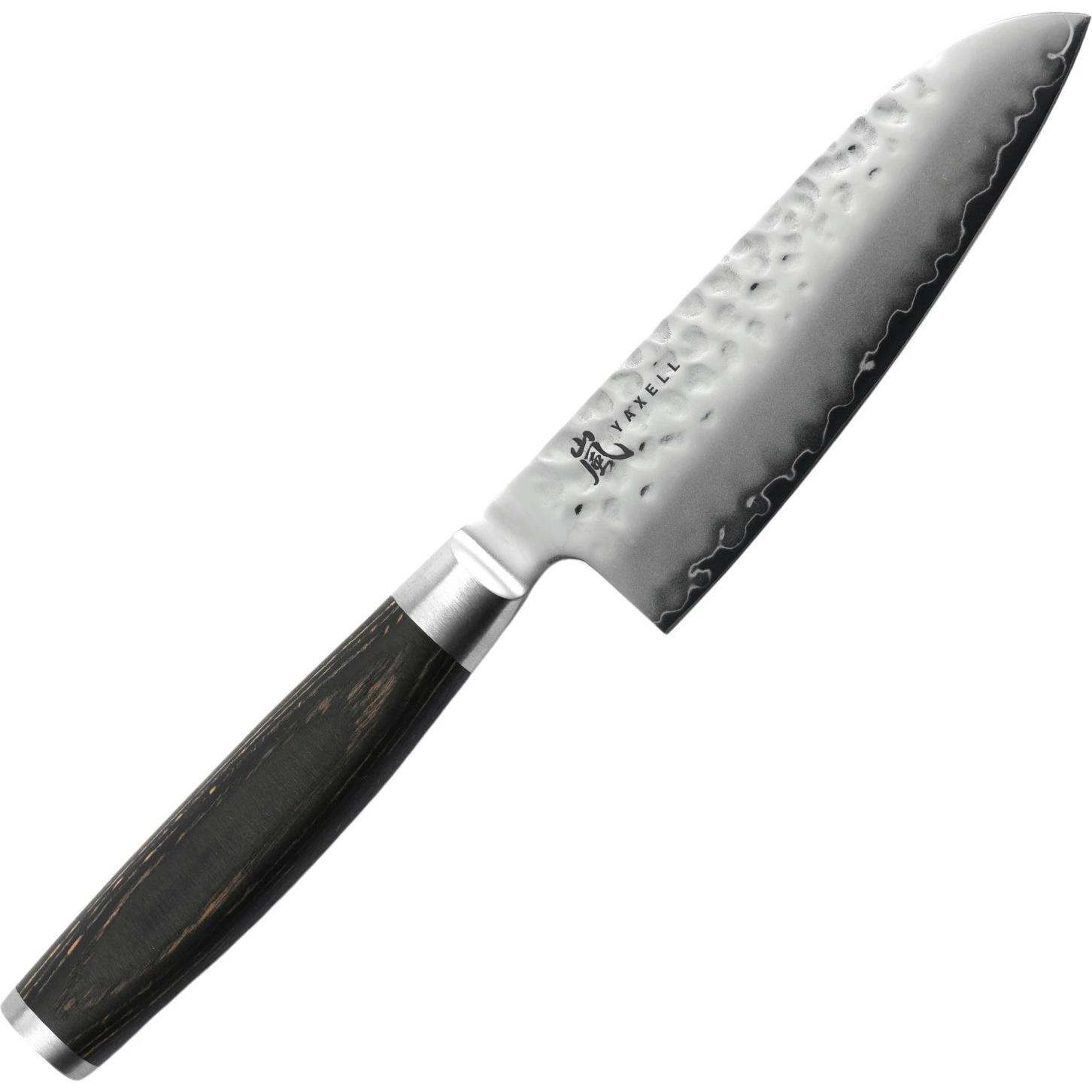 Yaxell TAISHI, Santoku Messer, kurz, Küchenmesser, Schwarz