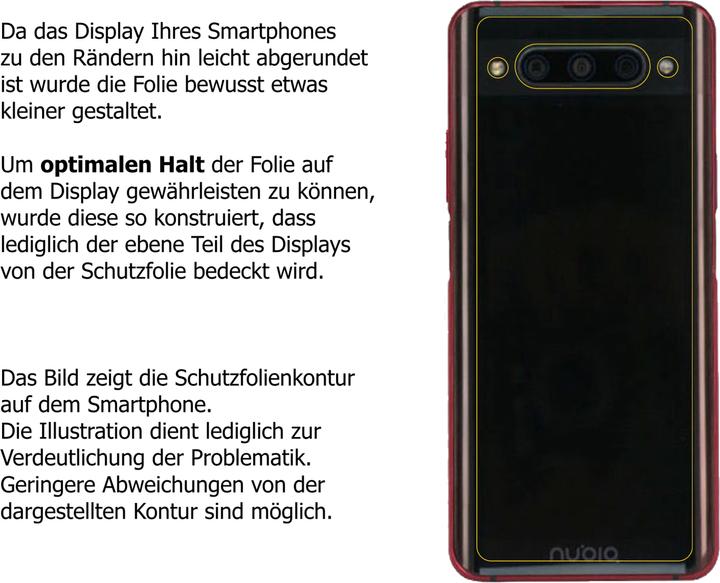 Produktbild Dipos Displayschutzfolie Antireflex (2 Stk., ZTE Nubia Z20)