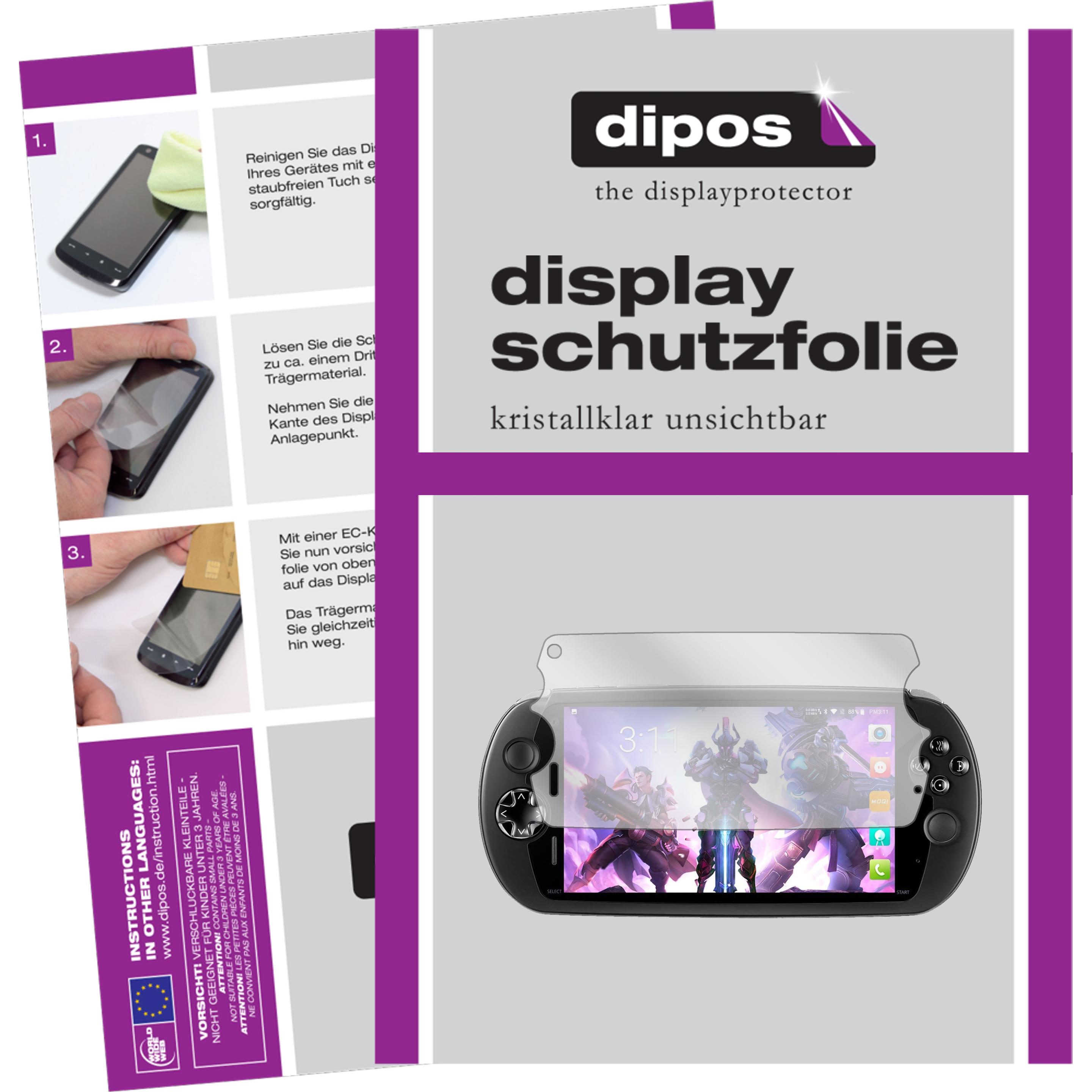 Dipos Displayschutzfolie Crystalclear, MP3 + Media-Player Zubehör