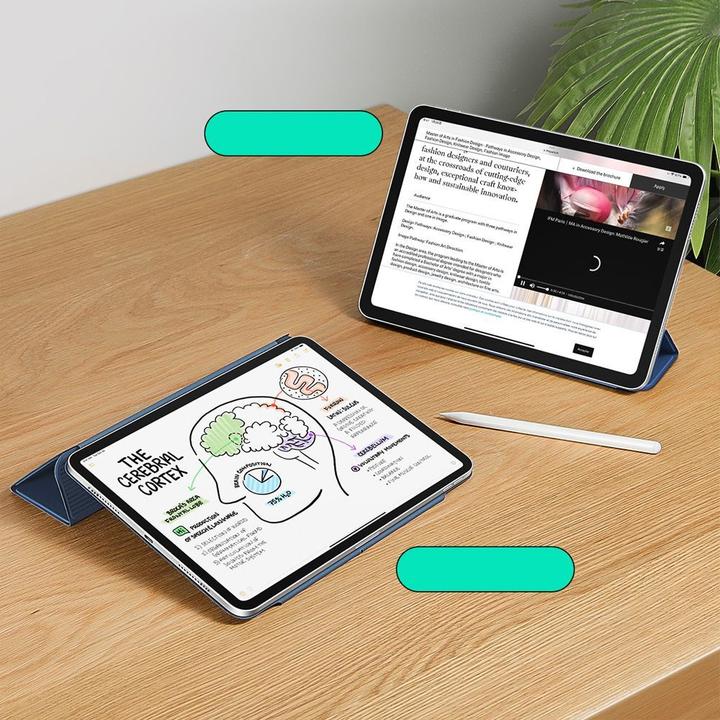 Immagine prodotto ESR - Rebound Magnetic - iPad Pro 12.9 (2020/2021/2022) / Air 13 (2024) / Air 13 (2025) - Navy Blue (Apple iPad Pro 12.9 2020, Apple iPad Pro 12.9 2021, Apple iPad Pro 12.9 2022)