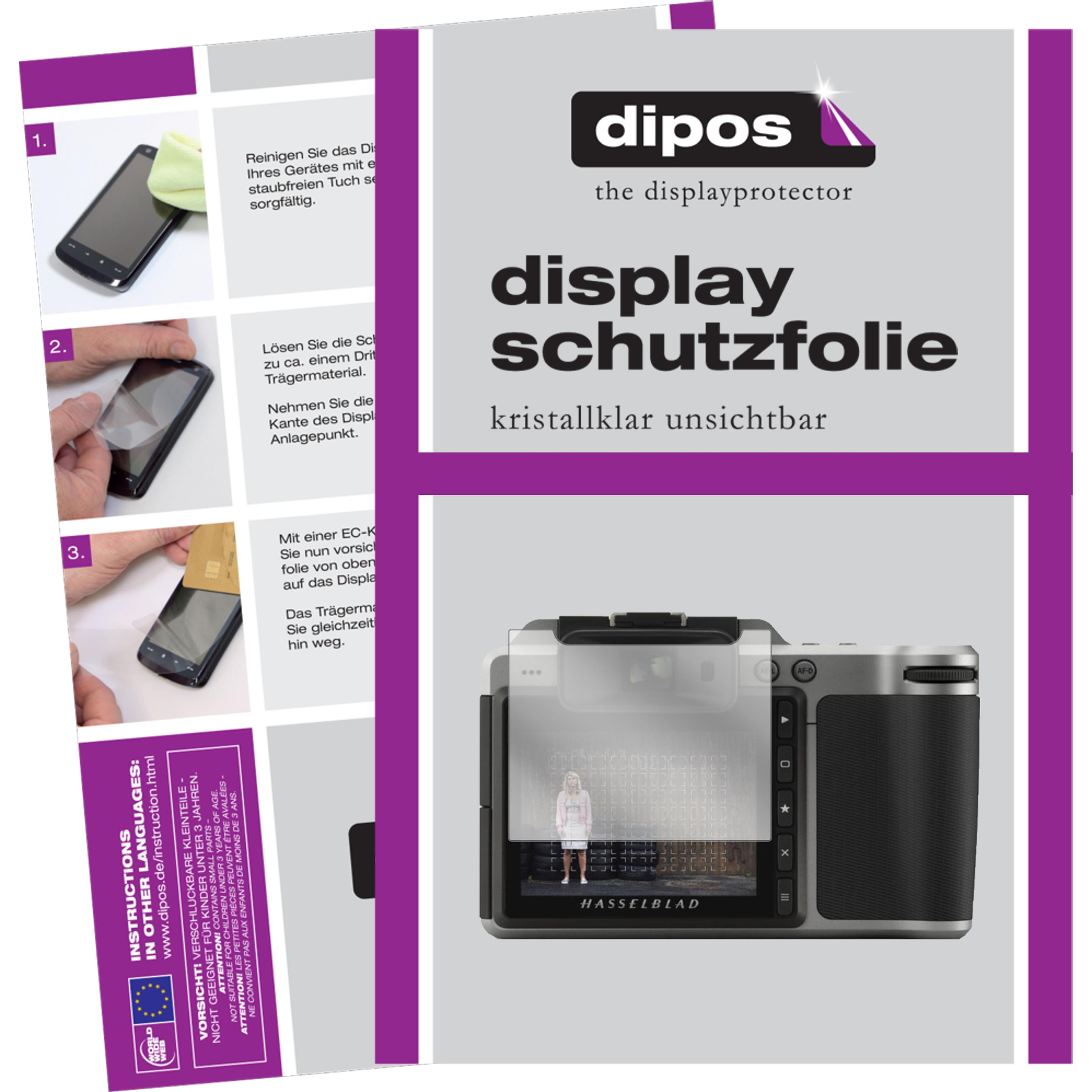 Dipos Displayschutzfolie Crystalclear (Displayschutz, X1D II 50C), Kameraschutz, Transparent