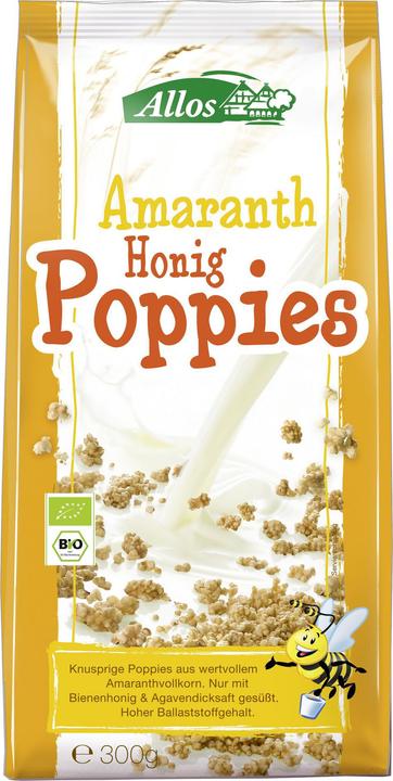 Produktbild Allos Amaranth Honig Poppies (300 g)