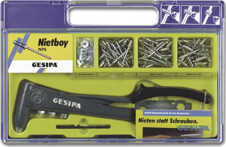 Gesipa Nietboy w. NTS Blind Nose Pliers (315 mm)