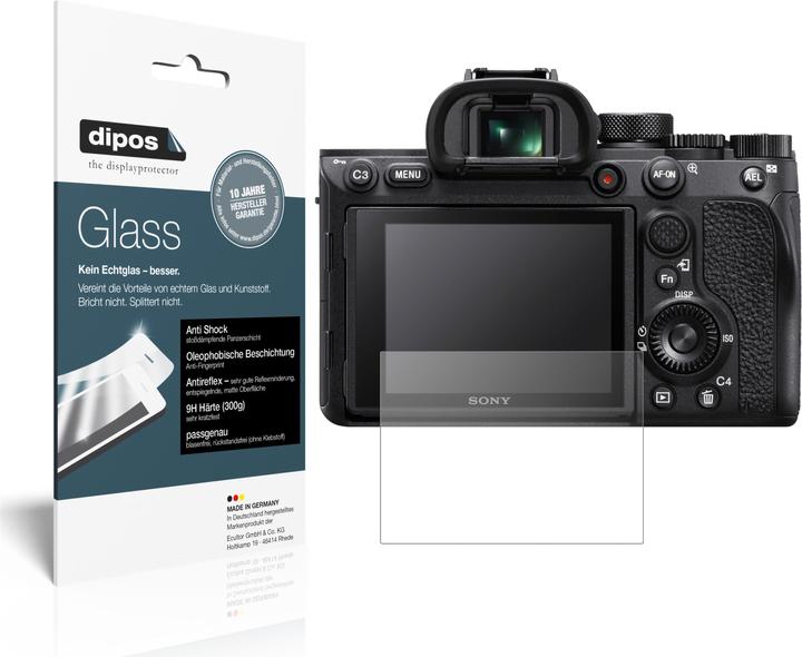 Dipos Displayschutz Anti-Shock