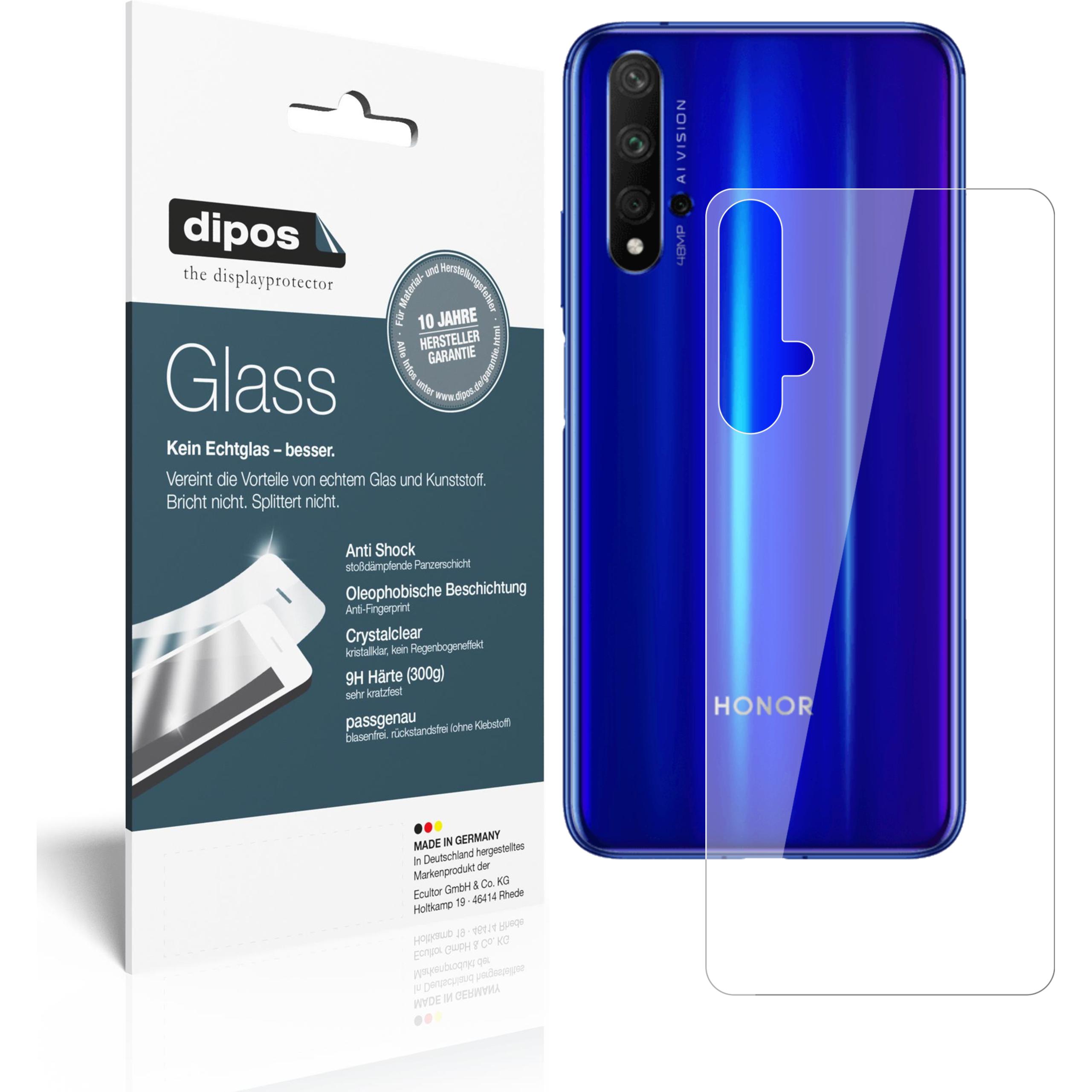 Dipos Displayschutz Anti-Shock (2 Stück, Huawei Nova 5T), Smartphone Schutzfolie, Transparent
