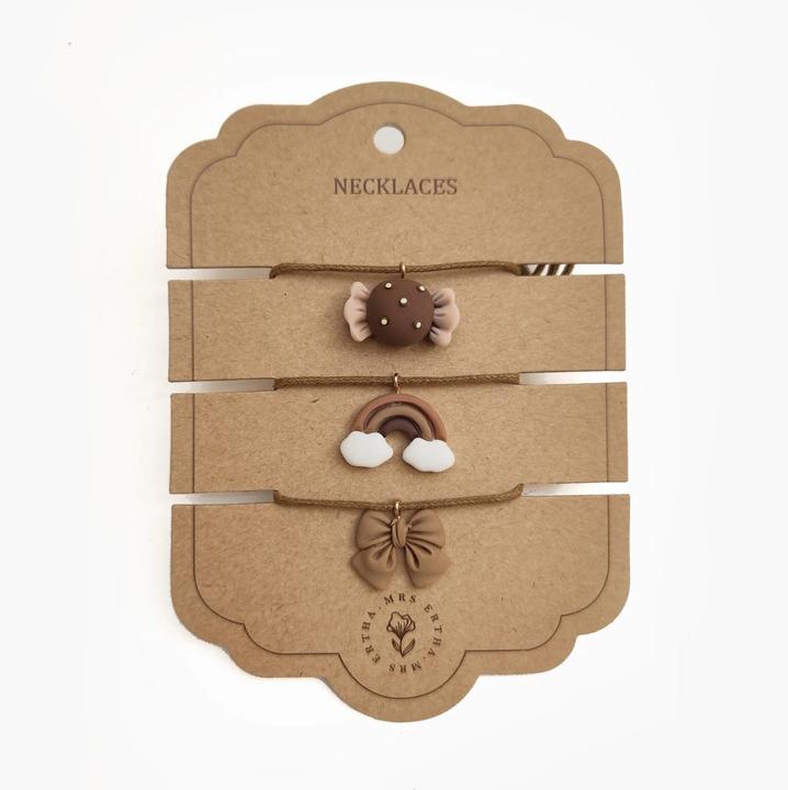 Image du produit Mrs. Ertha Mrs Ertha - Collier Bow Candy Rainbow