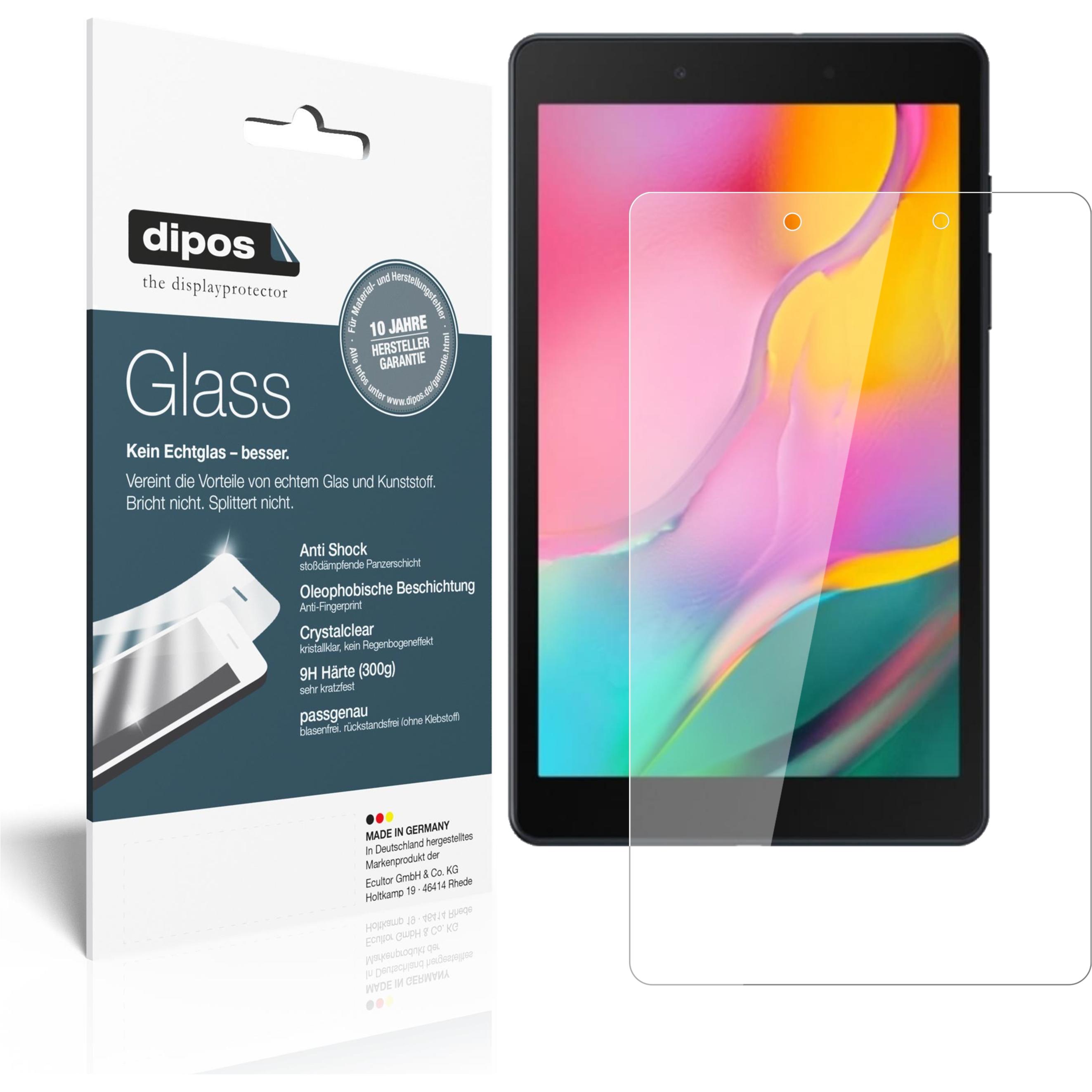 Dipos Displayschutz Anti-Shock (1 Stück, Galaxy Tab A 8.0 (2019)), Tablet Schutzfolie