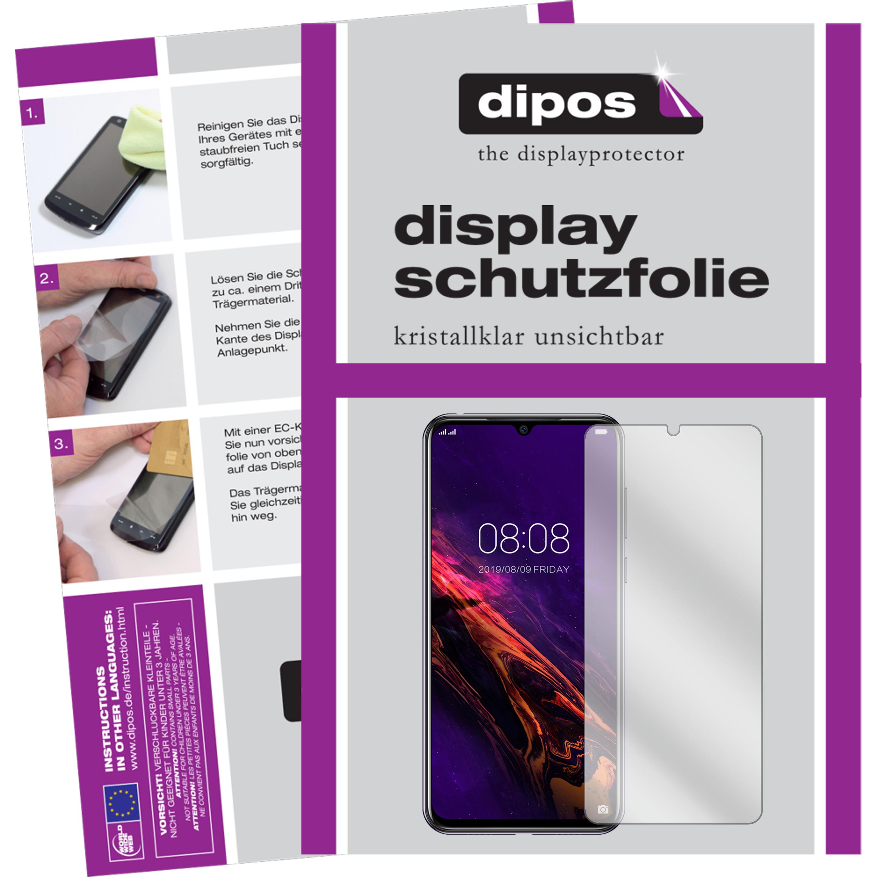 Dipos Displayschutzfolie Crystalclear (6 Stück, Doogee N20), Smartphone Schutzfolie, Transparent