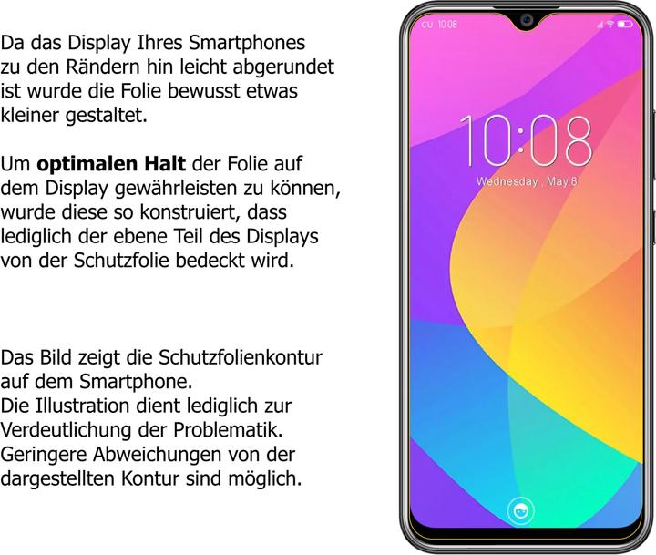 Actual product image Dipos Screen Protector Anti-Glare (5 pcs., Oukitel Y4800)