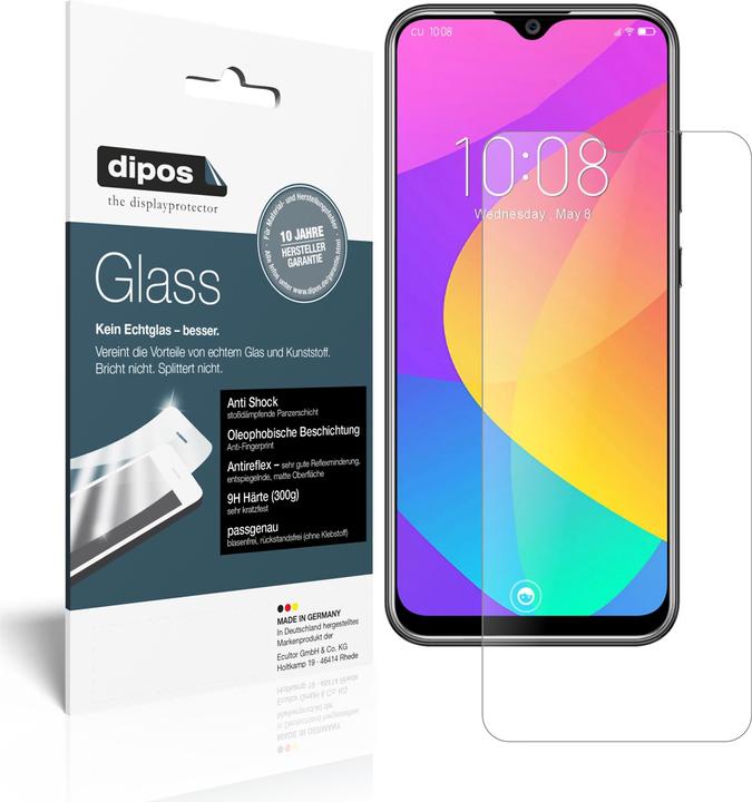 Dipos 6x Pellicola Protettiva Per Oukitel Y4800 – Cristallo Trasparente, Anti Graffio, Made In Germany