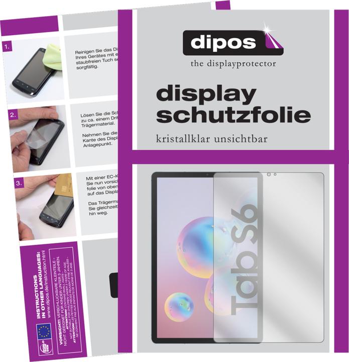 Actual product image Dipos Screen Protector Crystalclear (2 pcs., Galaxy Tab S6 Lite, Samsung Galaxy Tab S6)