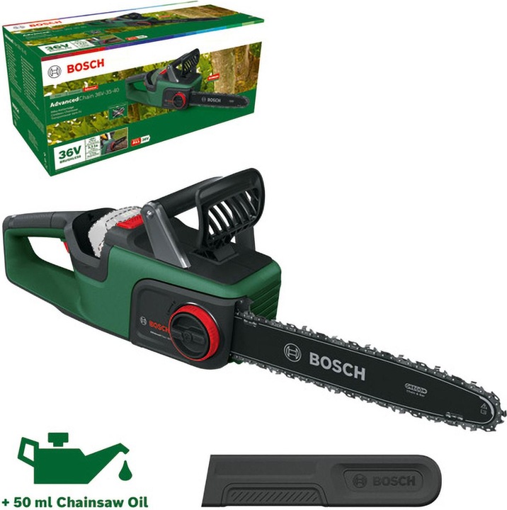 Image du produit Bosch Home & Garden AdvancedChain 36V-35-40 (Tronçonneuse à batterie)