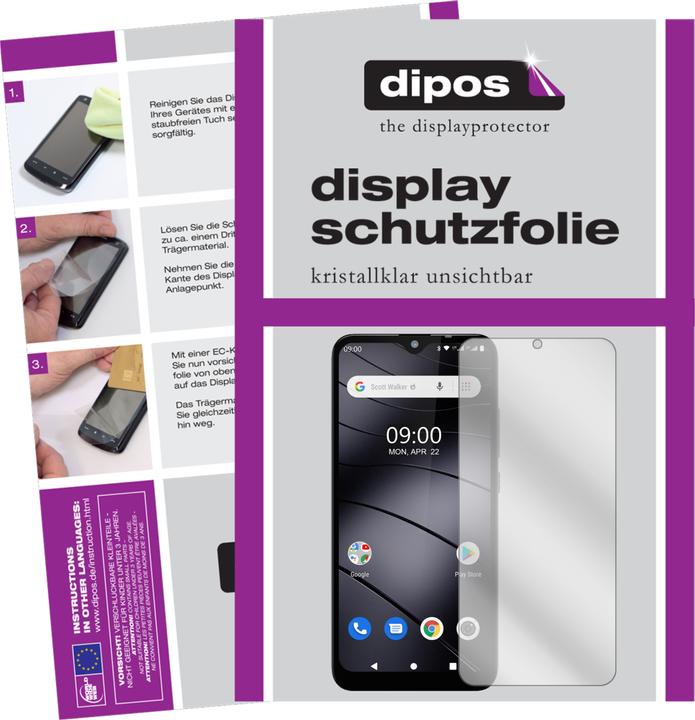 Actual product image Dipos Screen Protector Crystalclear (6 pcs., GS110)