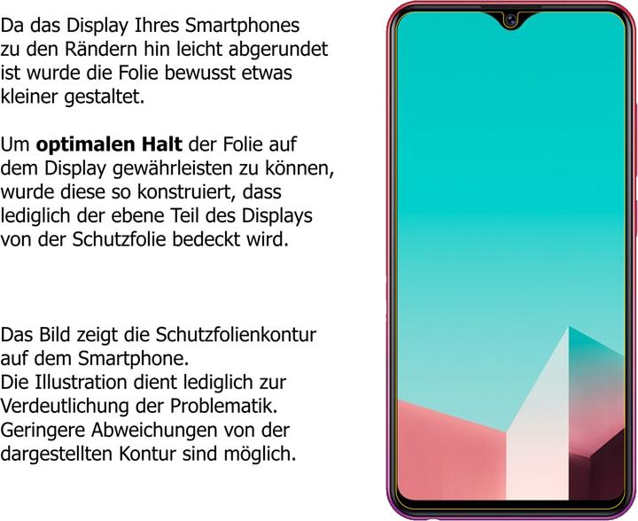 Actual product image Dipos Screen Protector Crystalclear (2 pcs., Vivo Y91 C)