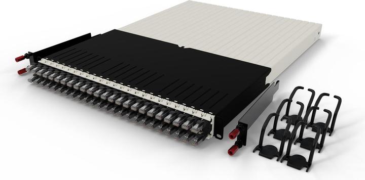 Productafbeelding PATCHBOX één / 30RU / Cat 6A, UTP, 1,8 m, zwart (U/UTP, CAT6a, 1.80 m)