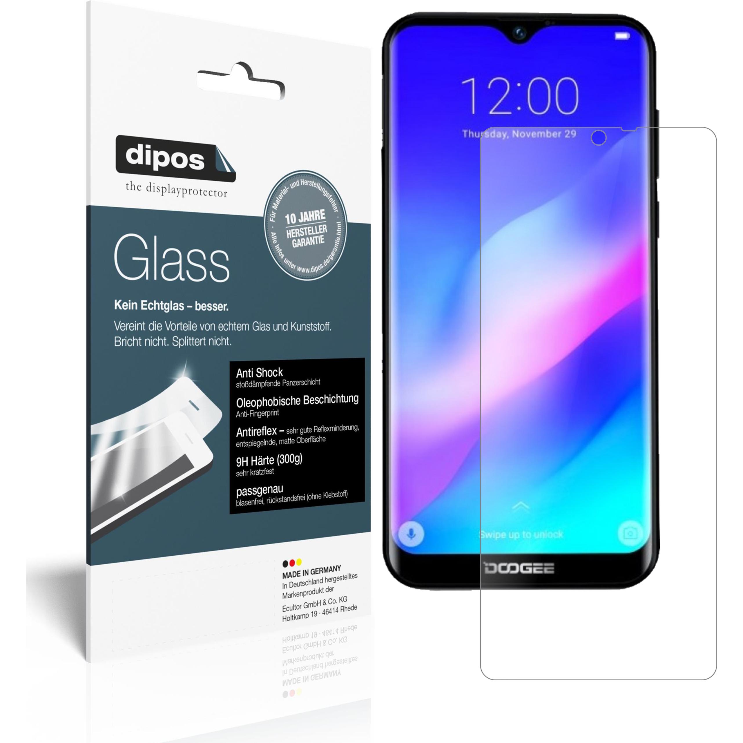 Dipos Displayschutz Anti-Shock (2 Stück, Archos Oxygen 57), Smartphone Schutzfolie, Transparent