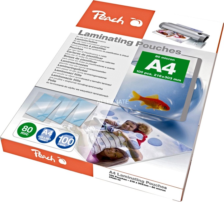 Image du produit Peach Pp580-02 (A4, 100 pièce(s), 80 µm)