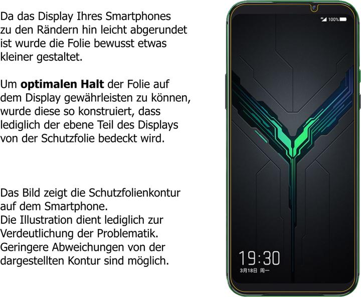 Actual product image Dipos Screen Protector Anti-Glare (5 pcs., Xiaomi Black Shark 3S)