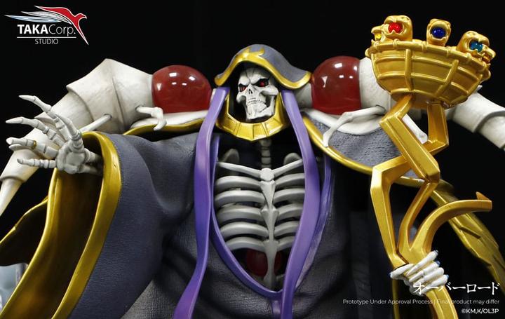 Actual product image Taka Corp Overlord Statue Ainz Ooal Gown 40 cm