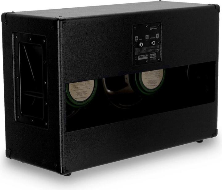 Produktbild Palmer Audio CAB 212 BX GBK - Gitarren Lautsprecherbox mit Celestion Greenback 2 x 12, Open-Back (Gitarre)