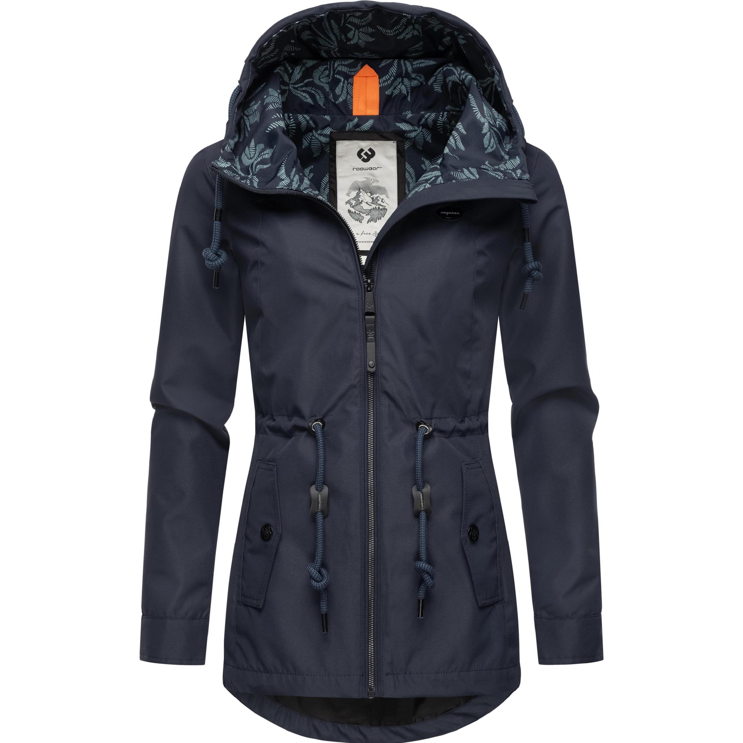 Ragwear, Damen, Jacke, Monadis (3XL), Blau, 3XL