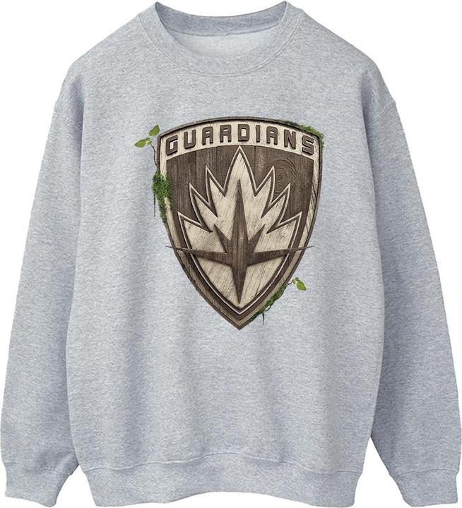 Actual product image Mens I Am Groot Guardian Emblem Sweatshirt (L)