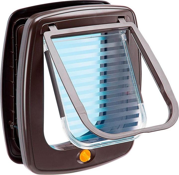 Immagine prodotto Ferplast Swing 9 - Porta per cani di taglia media e gatti di taglia grande marrone (Gattaiola manuale)