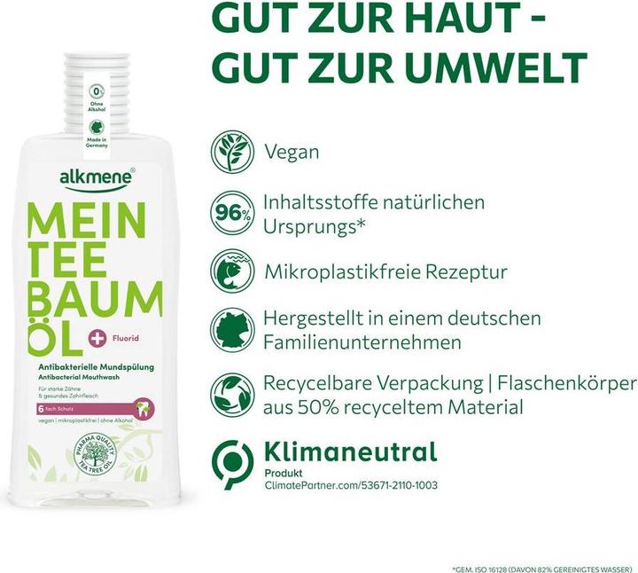 Image du produit Alkmene Antibactérien (500 ml, Bains de bouche)