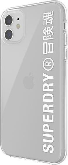 Actual product image Superdry Coque Clear Case transparente avec logo imprimé (Apple iPhone 11)