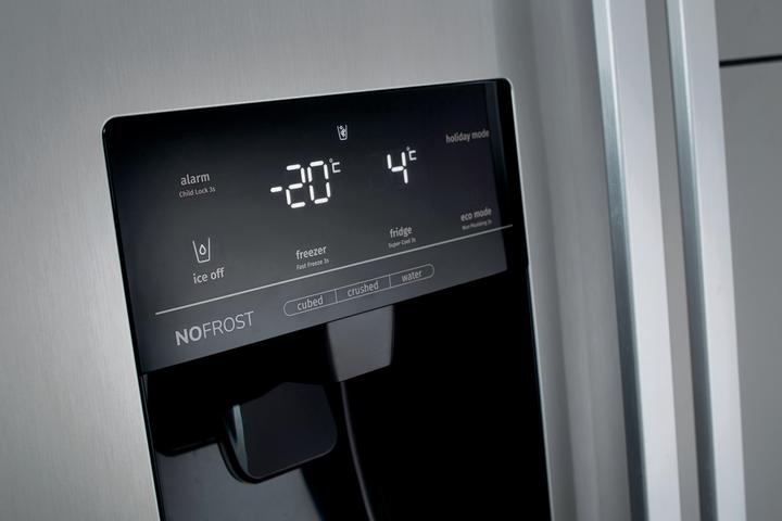 Actual product image Gorenje NRS9182VX1 Side-by-Side mit Festwasseranschluss (562 l)