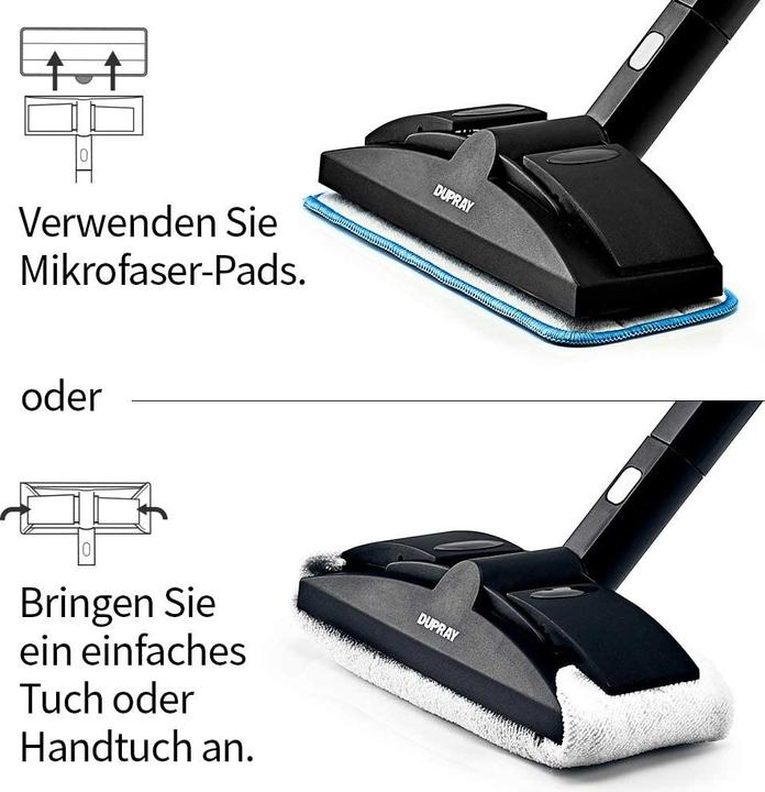 Actual product image Dupray Neat steam cleaner (1500 W)
