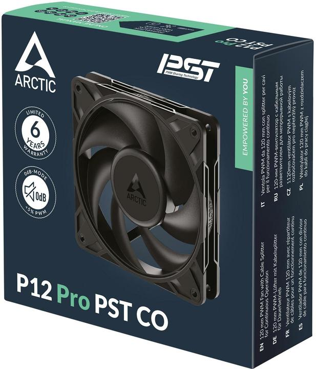 Actual product image Arctic Lüfter 120*120*25 P12 Pro PST CO (120 mm, 1 x)