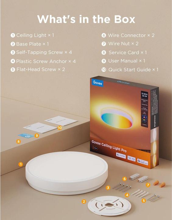 Produktbild Govee Deckenleuchte (4300 lm)