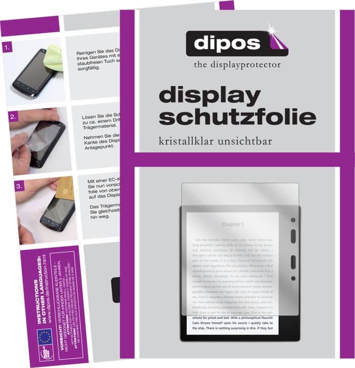 Produktbild Dipos Displayschutzfolie Crystalclear (2 Stück, Kindle Oasis (2019))