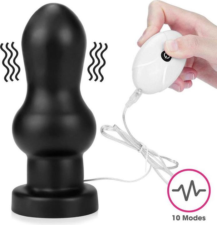 Image du produit Lovetoy Jouet d'amour - King Size Vibrating Anal Rammer 18 cm - Noir