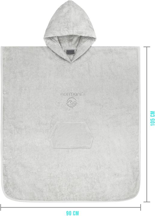 Produktbild Normani Badeponcho aus Bio-Baumwolle Sitra - 9617