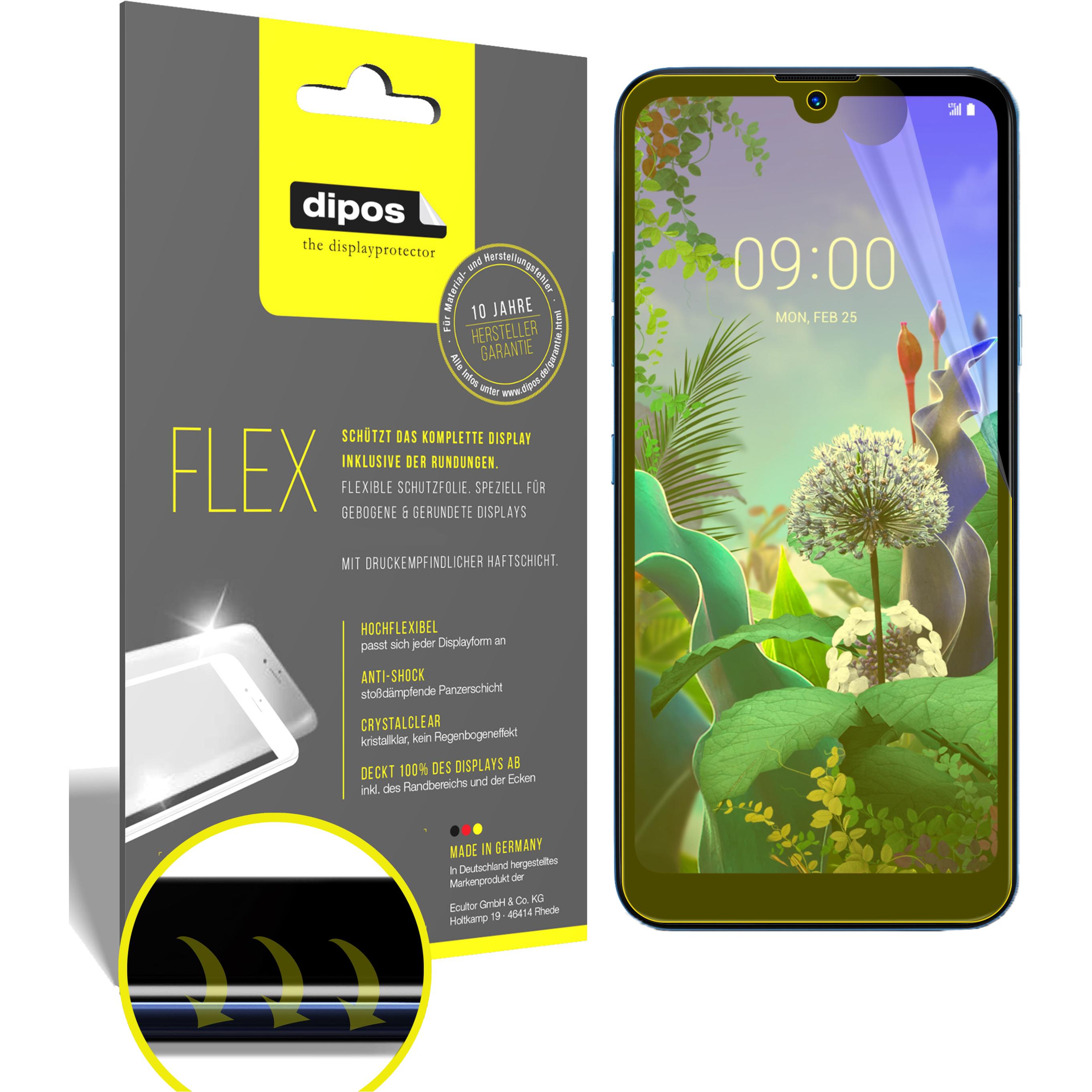 Dipos Displayschutzfolie Full-Cover 3D (3 Stück, Nokia X6), Smartphone Schutzfolie, Transparent