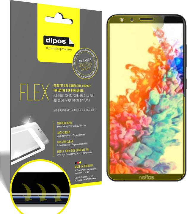 Neffos Pellicola In Vetro Temperato Per Schermo C5 – Protezione 9H, Anti-impronta E Anti-graffio, Facile Applicazione - 5