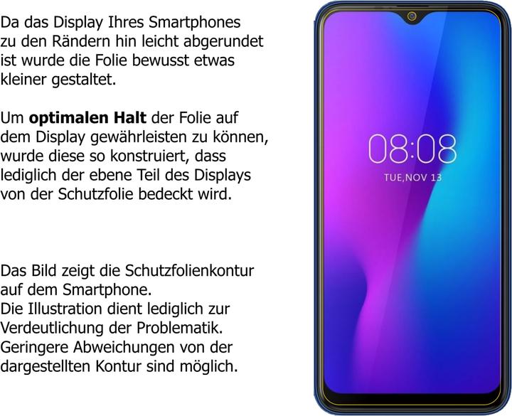 Actual product image Dipos Screen Protector Crystalclear (2 pcs., Ulefone Power 6)