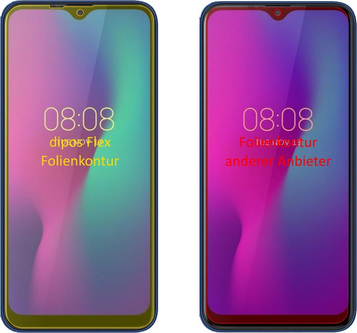 Image du produit Dipos Film de Protection d’écran Full-Cover 3D (2 pcs, Ulefone Power 6)