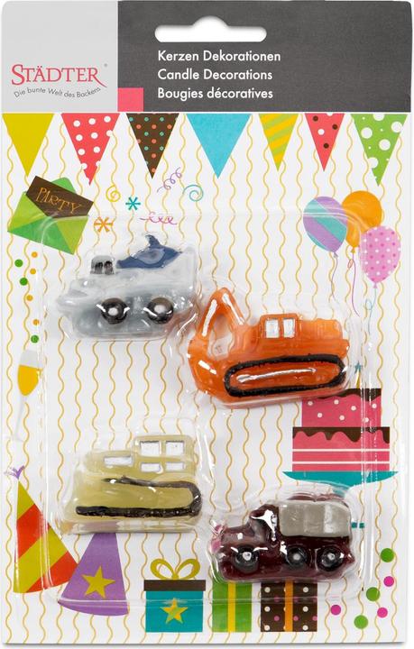 Actual product image Städter Construction site vehicles (4 pcs.)