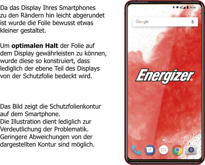 Produktbild Dipos Displayschutzfolie Crystalclear (6 Stück, Energizer P18K Pop)