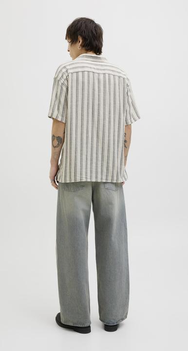 Produktbild Jack & Jones Jjeenzo Stripe Resort Shirt Ss Sn (XS)