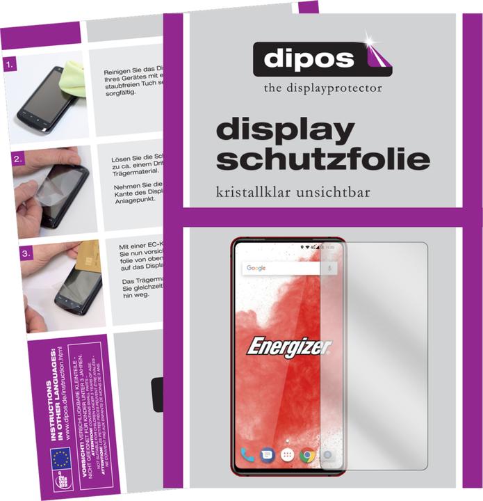 Produktbild Dipos Displayschutzfolie Crystalclear (6 Stück, Energizer P18K Pop)