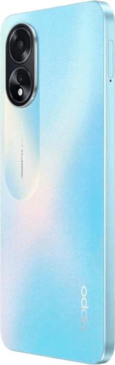 Actual product image OPPO A18 (128 GB, Glowing blue, 6.56", Dual SIM, 4G)