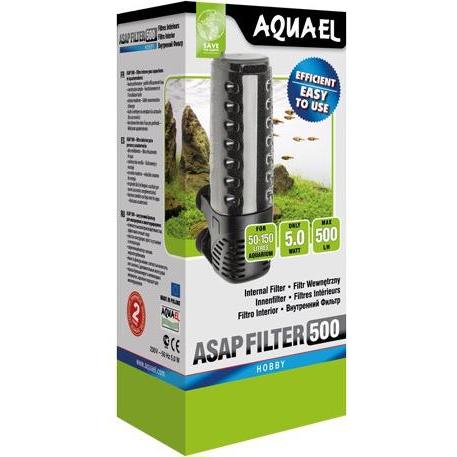 Aquael So schnell wie möglich 500 (150 l, Innenfilter), Aquarium Filter