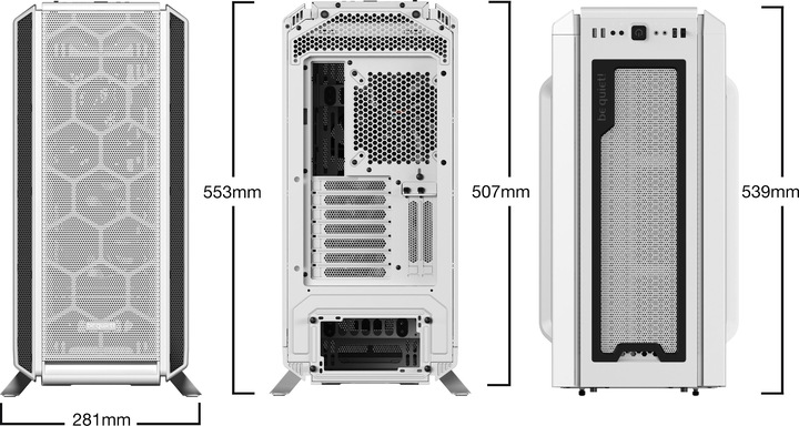 Produktbild be quiet! Silent Base 802 (ATX, mATX, Mini-ITX, E-ATX)